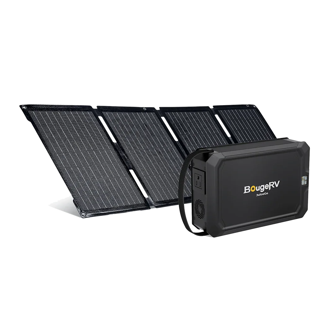 BougeRV 50W Fiberglass Flexible Portable Solar Panel - We The Collective