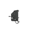 Sprinter Mule Carrier by The Van Mart, featuring a sturdy exterior design for van accessory storage and transport.