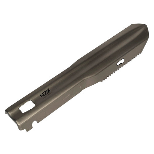Near Zero Outdoor Gear titanium digging trowel, lightweight stainless steel accessory for gardening or outdoor excavation.