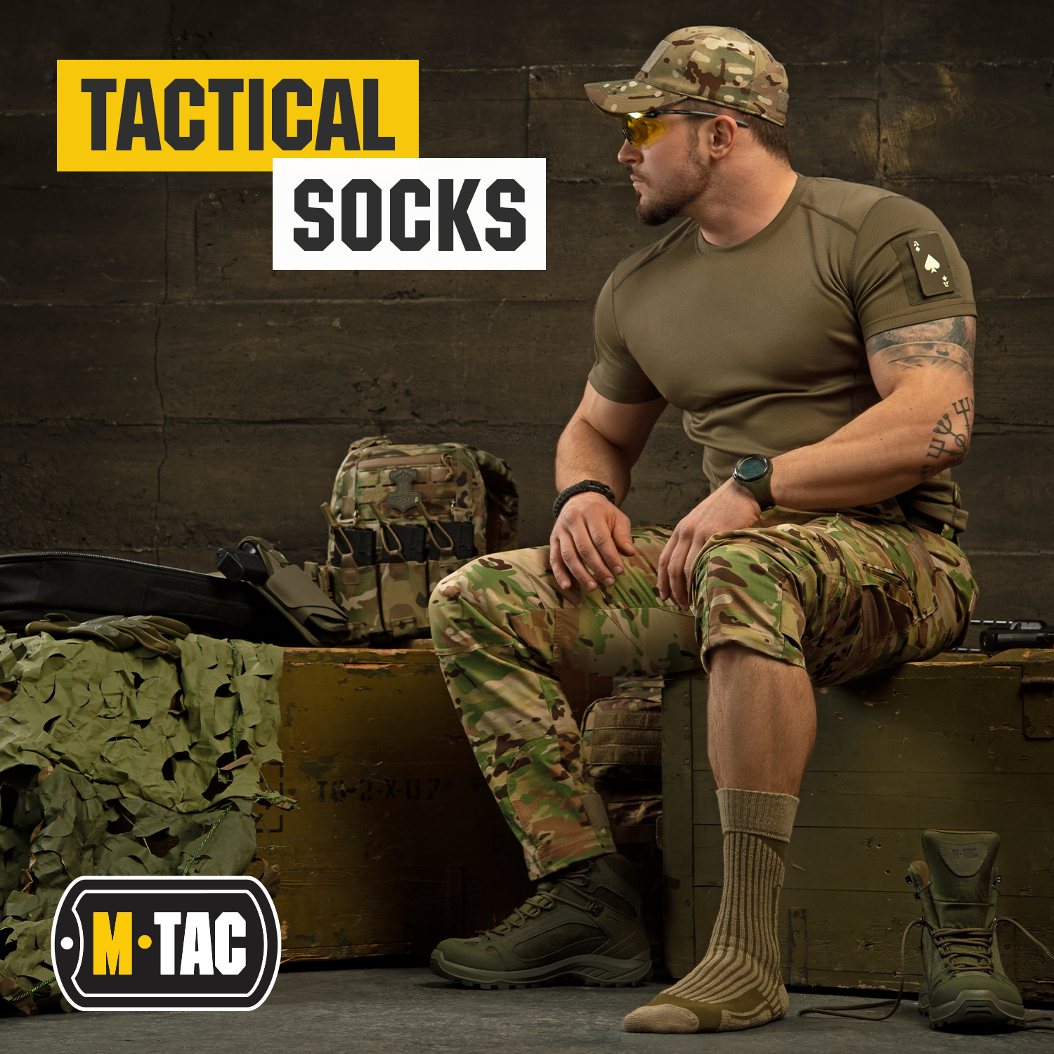 M-Tac Crew Socks (Set of 2) - We The Collective