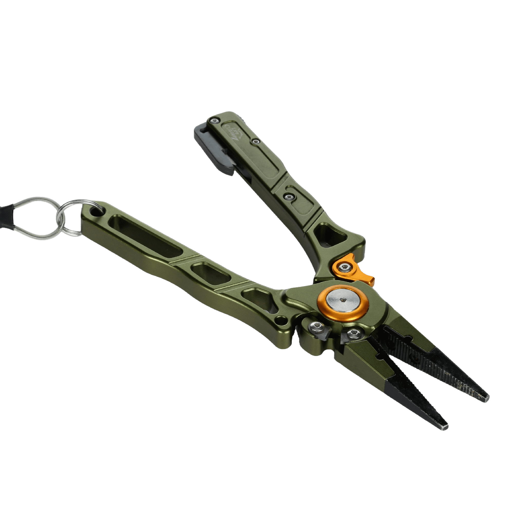 Line Cutterz Elite Pliers cutter tool with ergonomic handles and sharp blades for precise cutting tasks.