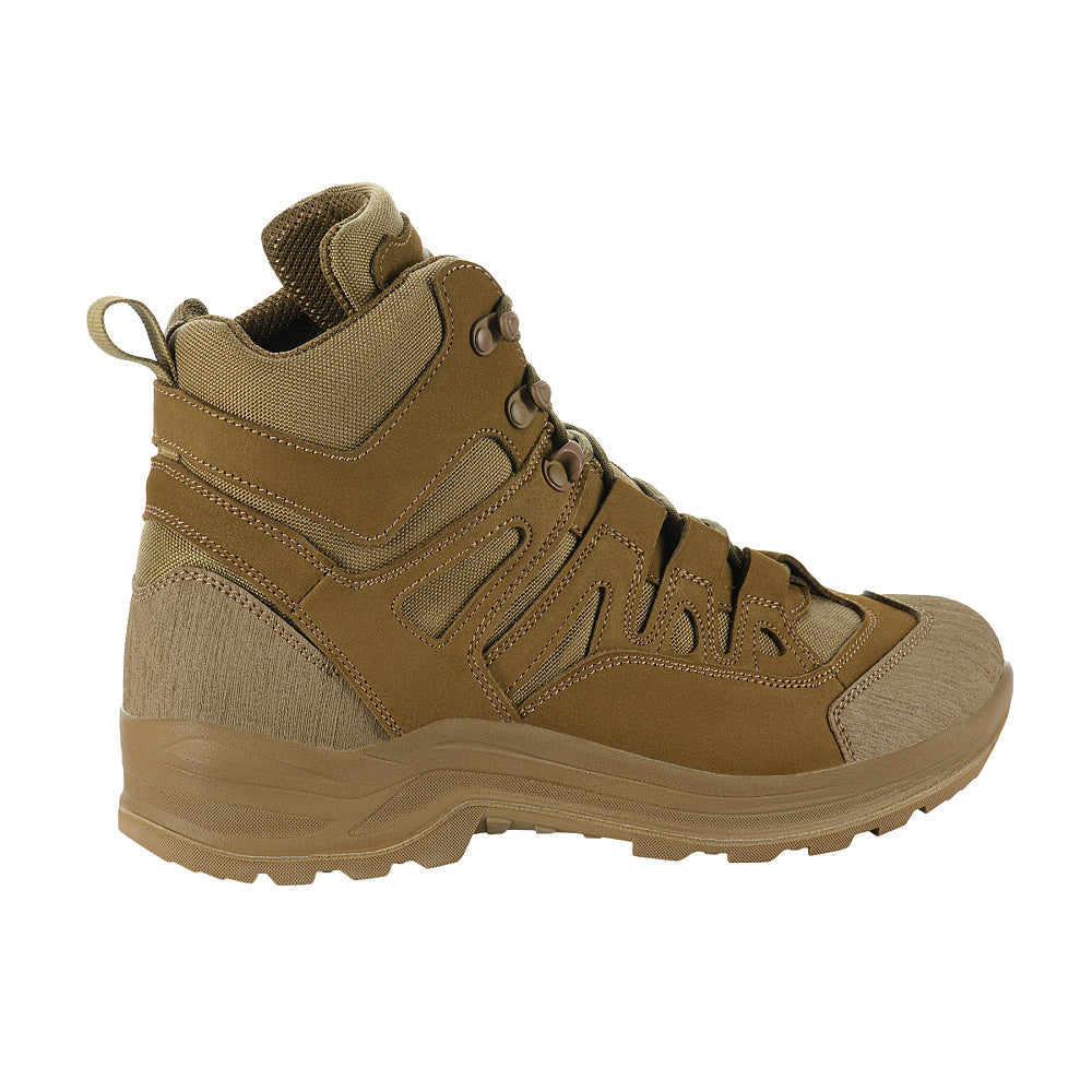 M-TAC M-Tac Field Boots Mk.2 R Gen.II tactical boots with durable black leather and rugged rubber soles for outdoor use.