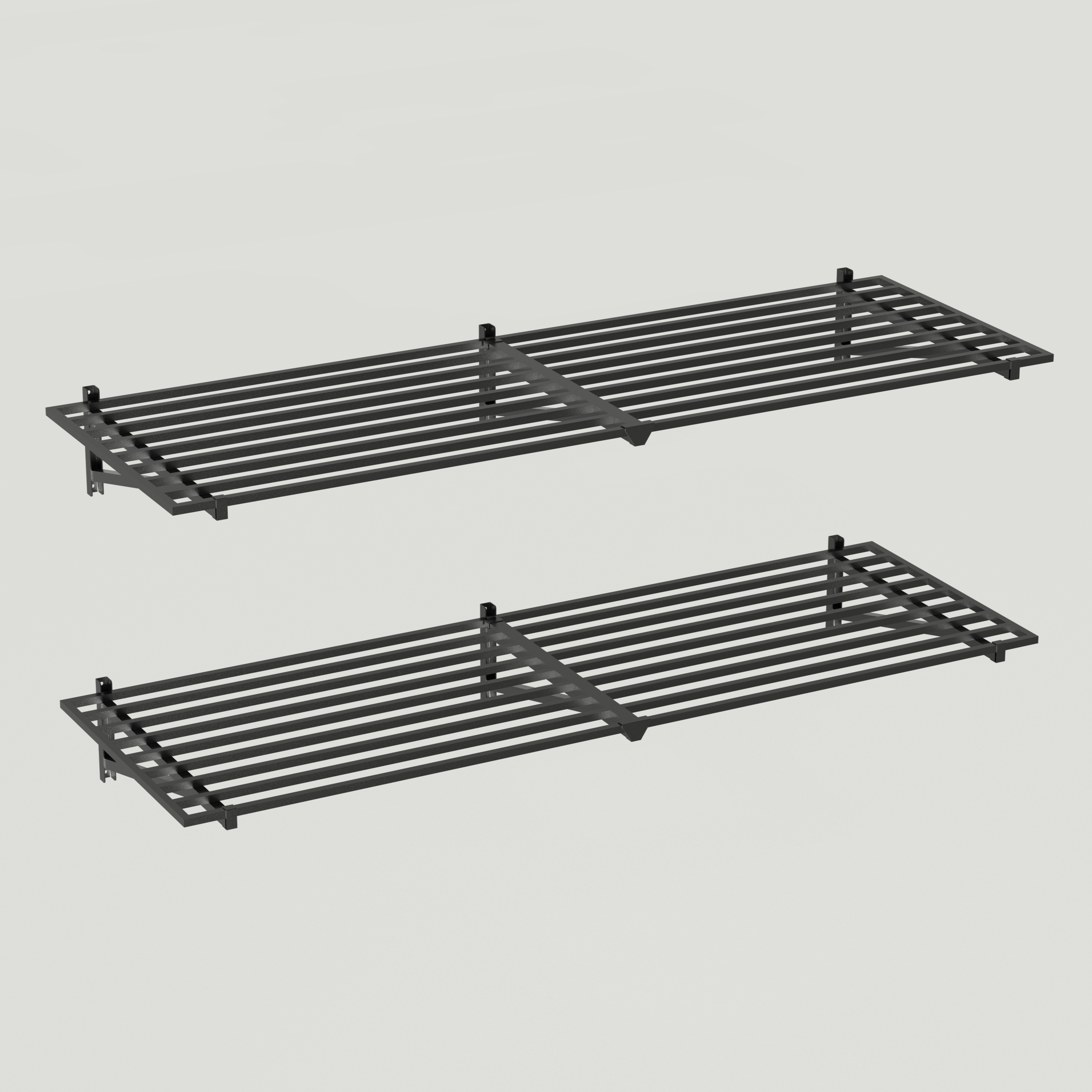 2' x 6' Bristol Garage Wall Mount Shelves | 2 Pack | - OVERLANDERS Outfitter