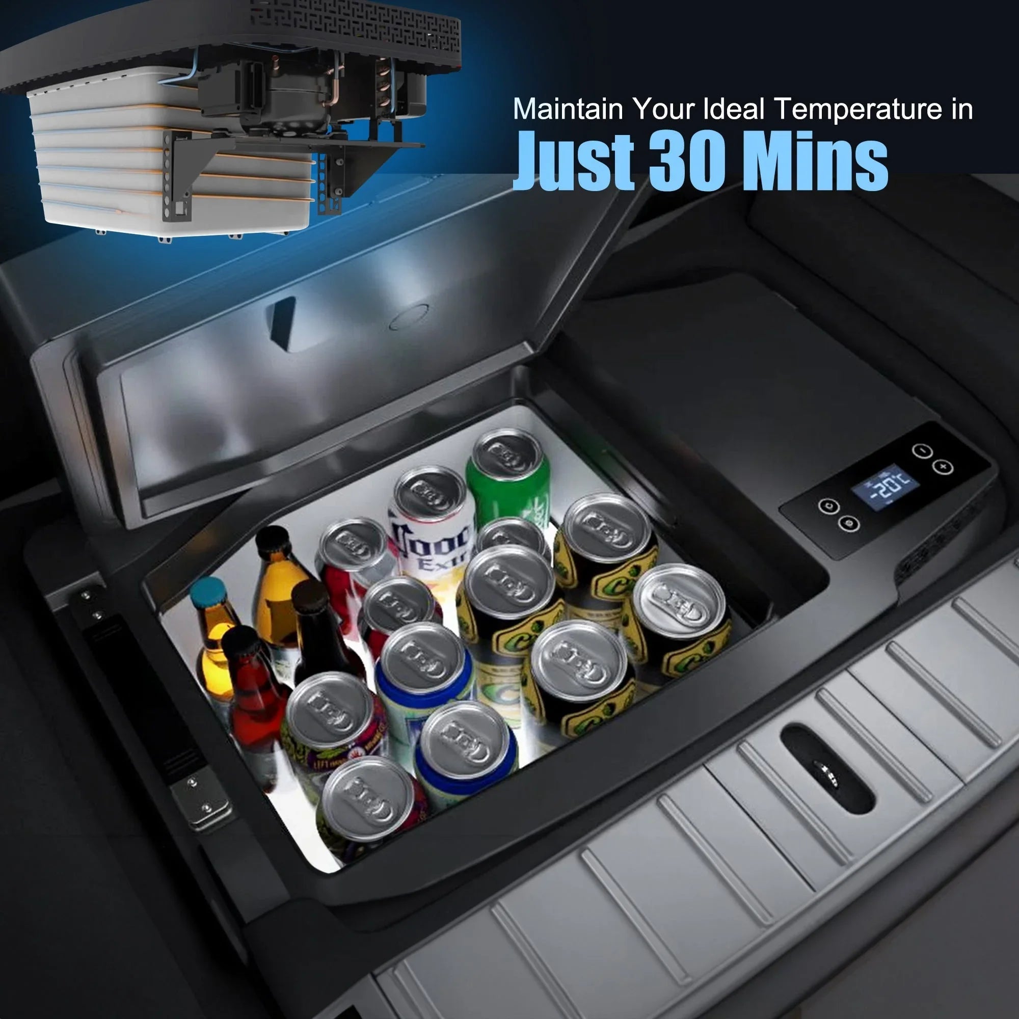AcoPower TesFridge Portable Freezer – Specially Designed for Tesla Model 3 - We The Collective