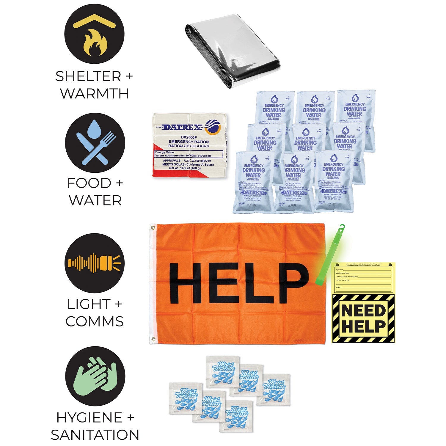 3 Day Quick Grab Kit | Quake Kits 72 Hour Bug Out Bag - We The Collective