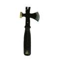 Multi-function survival hatchet with axe, hammer, and pry bar, ideal for camping, emergency, and outdoor preparedness.