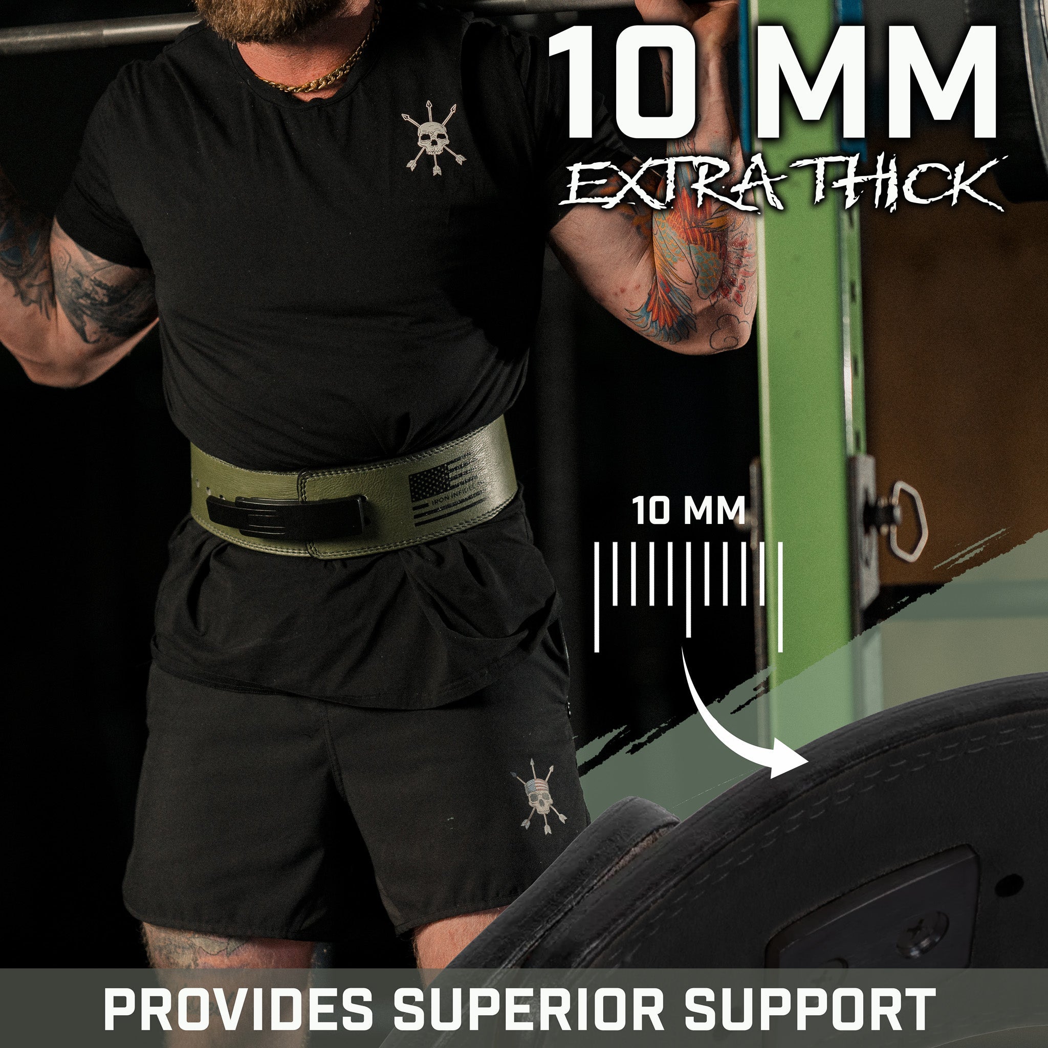 Assault Belt: 10mm Lever Weightlifting Belt - We The Collective