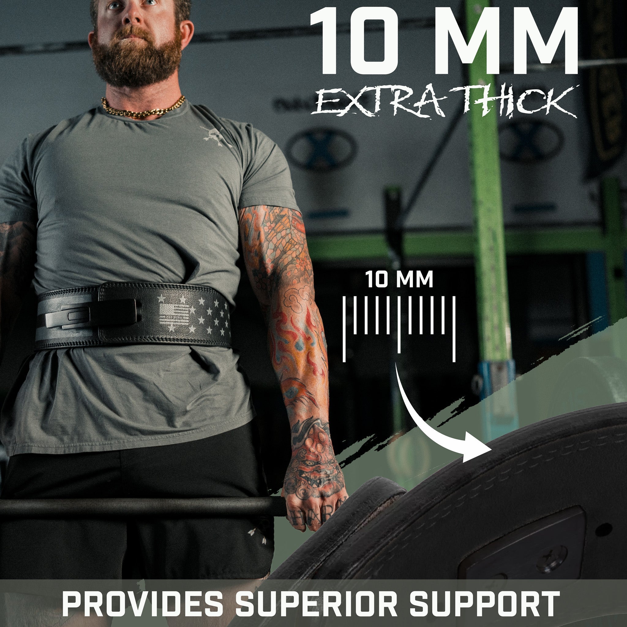 Assault Belt: 10mm Lever Weightlifting Belt - We The Collective