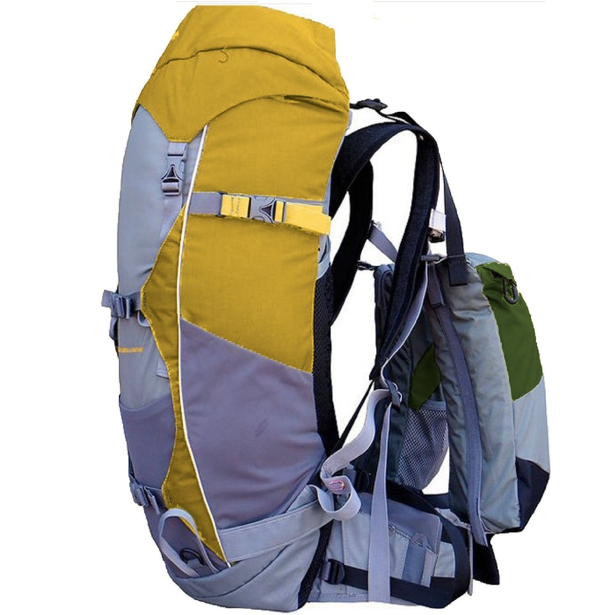 Light Hiking Gear Aarn Natural Exhilaration backpack in 30, 33, or 36 liters, shown in natural outdoor setting with adjustable straps