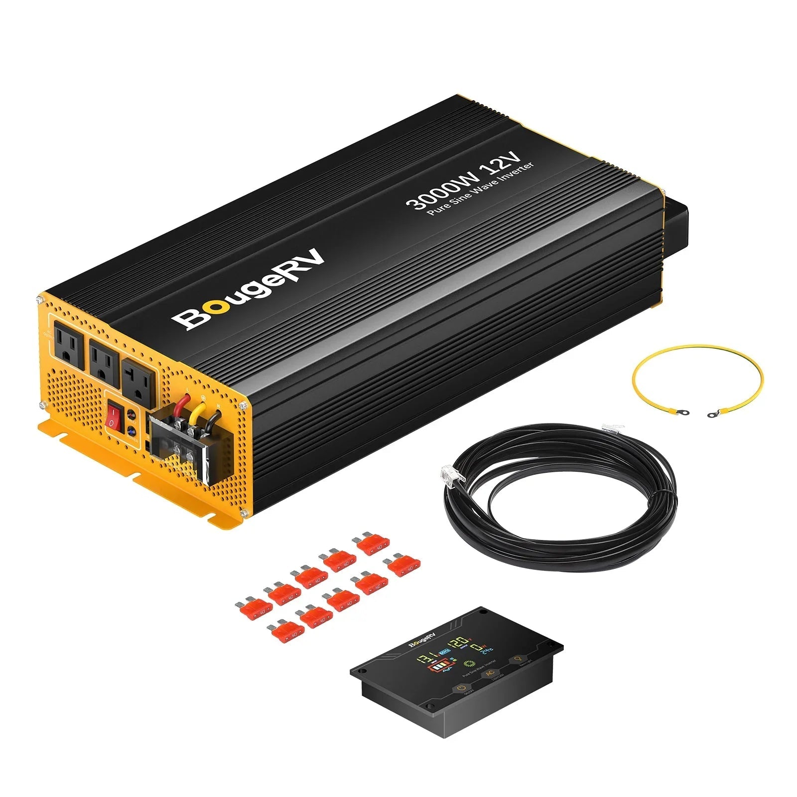 BougeRV 12V 800W High Watt Rigid Solar System Kit - OVERLANDERS Outfitter