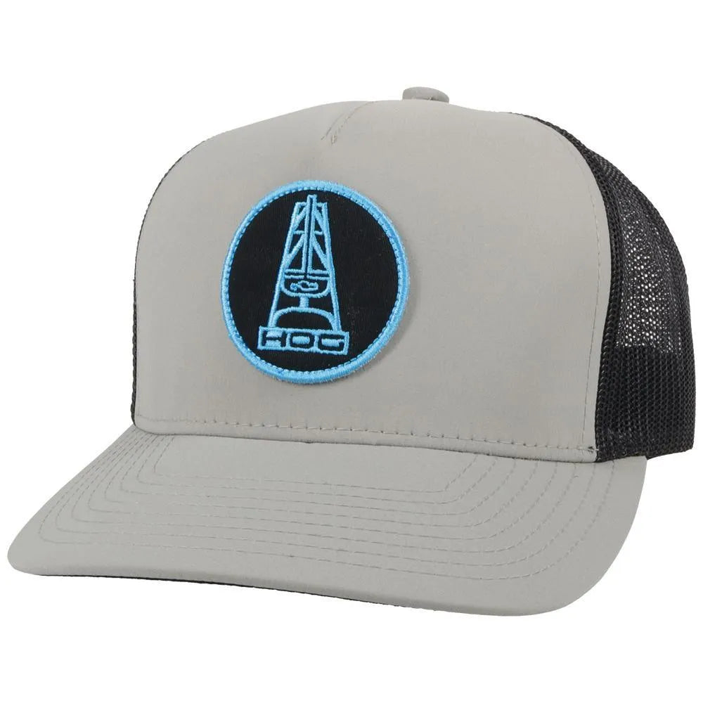 HOOey "Rose" HOG (Grey/Black) - Trucker Cap - OVERLANDERS Outfitter