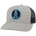 HOOey "Rose" HOG (Grey/Black) - Trucker Cap - OVERLANDERS Outfitter