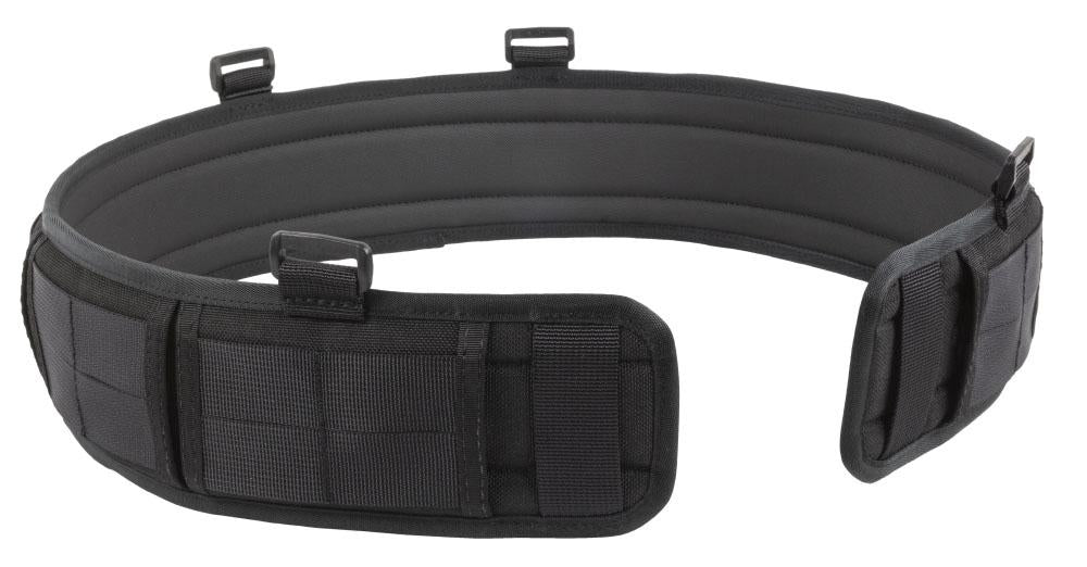 Elite Survival Systems Sidewinder-Slim™ MOLLE battle belt with adjustable straps and multiple pouches for tactical gear.