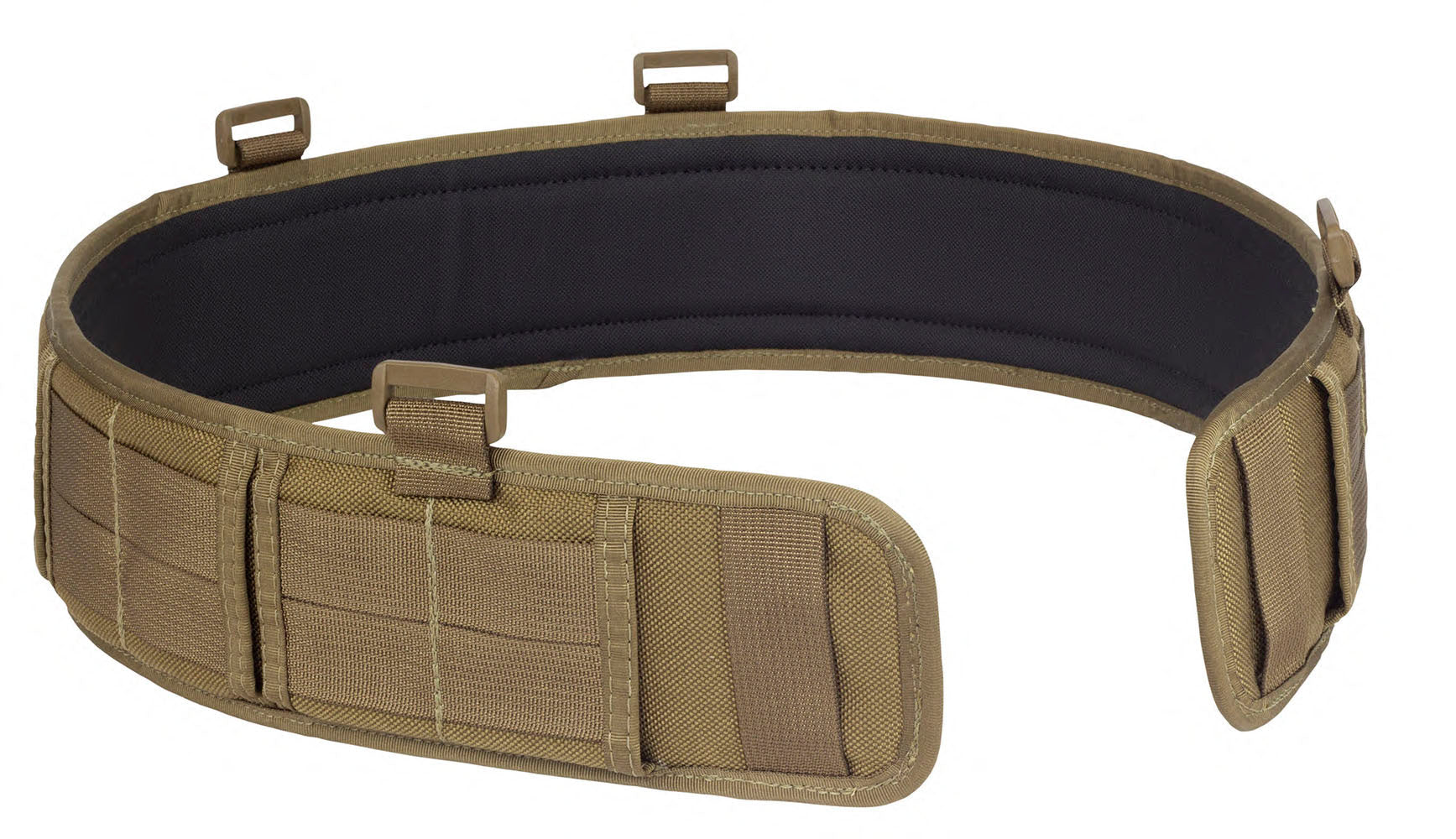 Elite Survival Systems Sidewinder-Slim™ MOLLE Battle Belt with adjustable straps and reinforced gear attachments for tactical use.