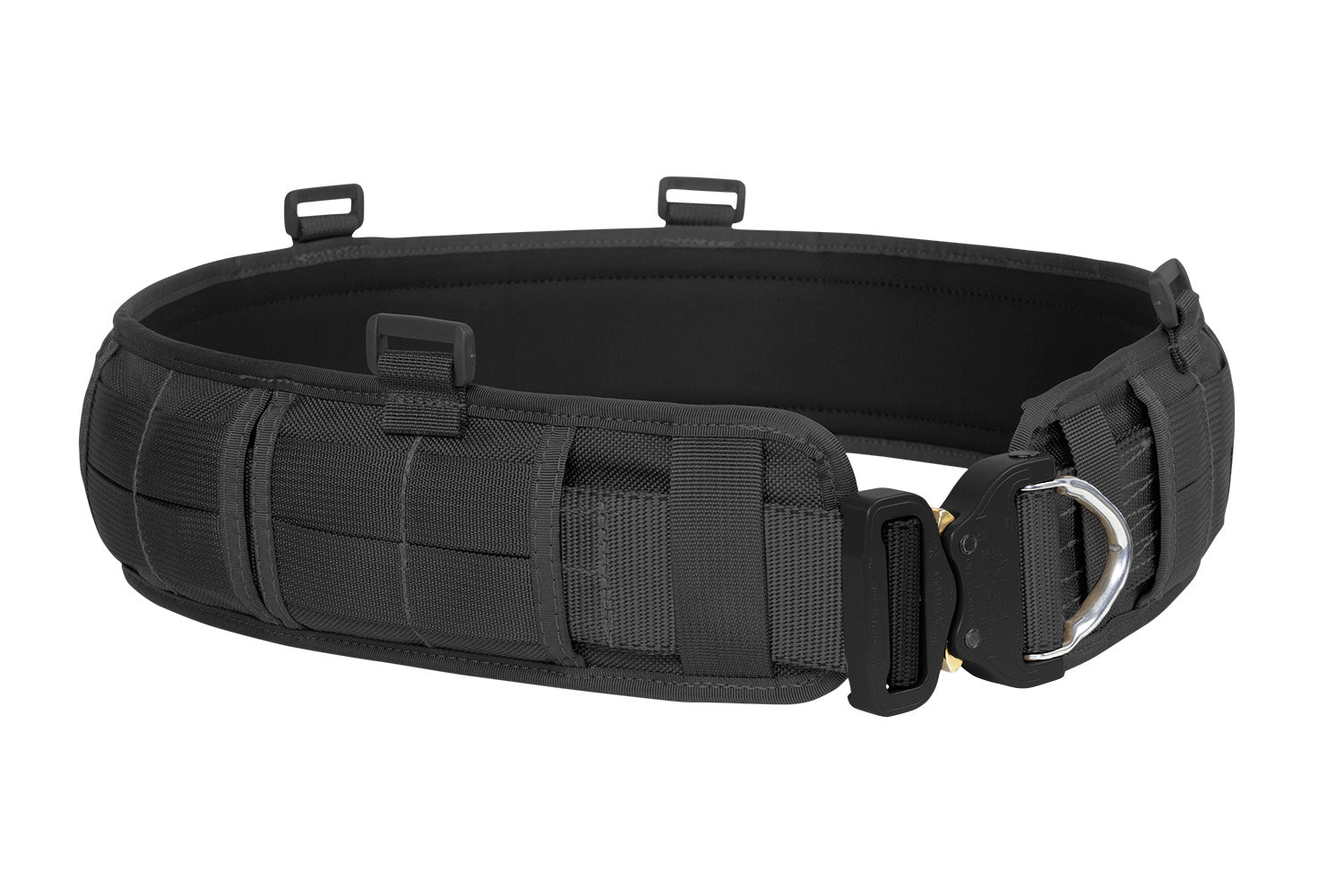 Elite Survival Systems Cobra Rigger's Belt and Battle Belt Kit in black, showcasing durable design and adjustable features.