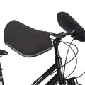 Black Tucano Urbano City handgrip cover for bicycle handlebars, designed to keep hands warm during rides.