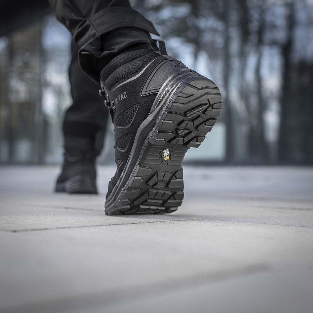 M-Tac Tactical Summer Boots Iva showing rugged combat design, breathable fabric, and sturdy soles for outdoor tactical use.