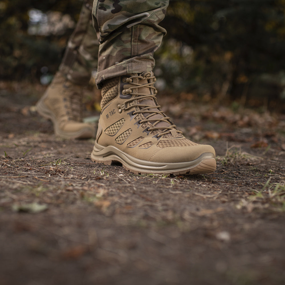 M-Tac Tactical Summer Boots Iva featuring durable design, ankle support, and rugged soles for outdoor and tactical use.