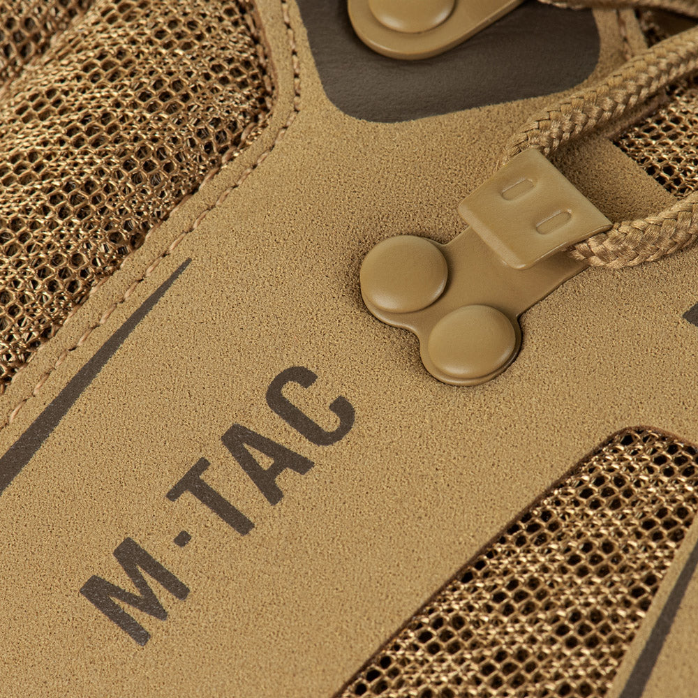 M-Tac Tactical Summer Boots Iva featuring durable material, ankle support, and rugged soles for outdoor tactical use.