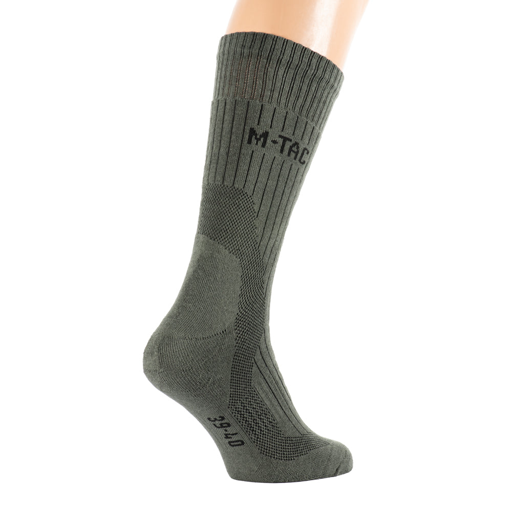 M-TAC High Mk.4 socks in a close-up view, showcasing the fabric texture and design details.