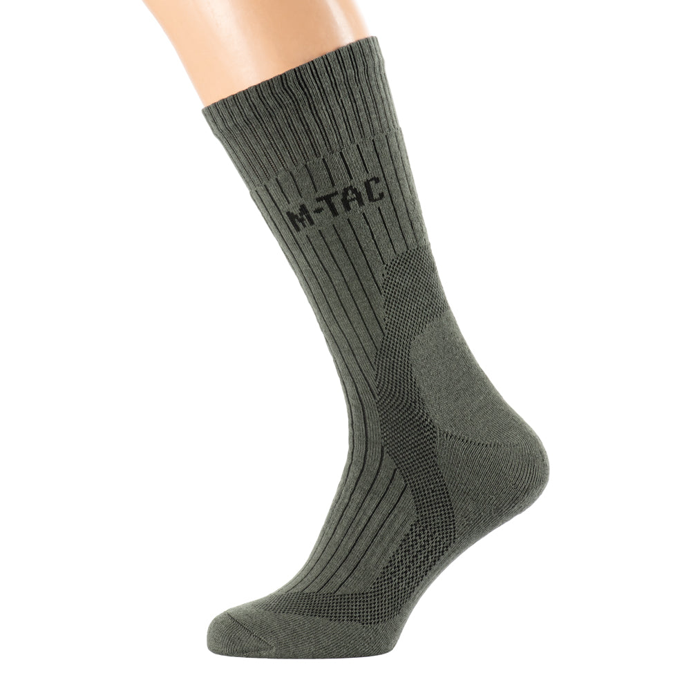 M-TAC High Mk.4 socks in a versatile design, showcasing durable fabric and comfortable fit for outdoor activities.
