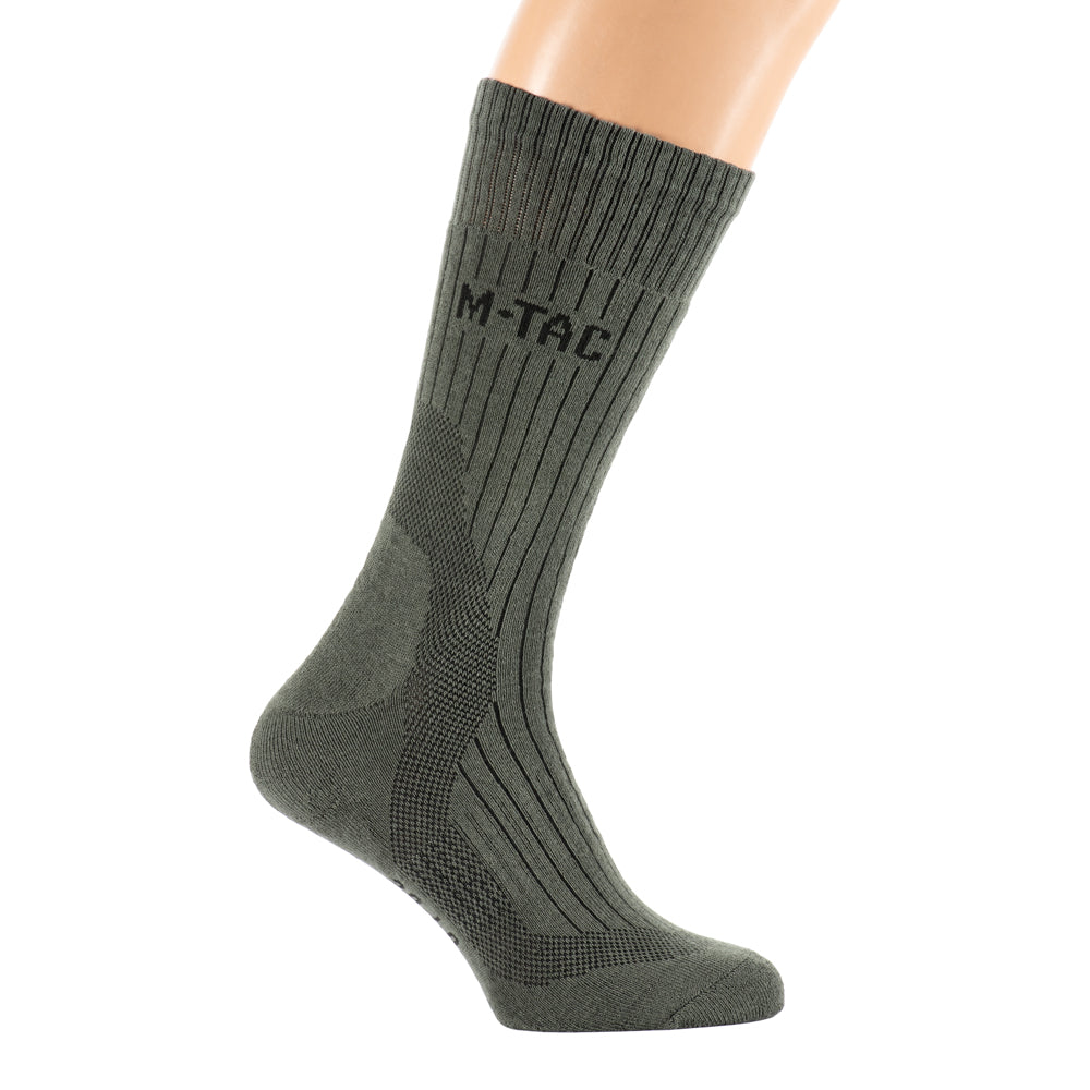 M-TAC High Mk.4 socks in a rugged design, showcasing durability and comfort for outdoor activities.