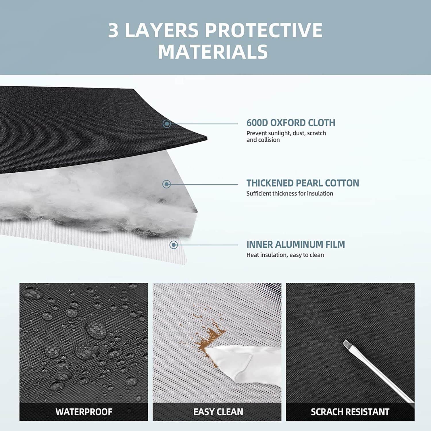 BougeRV 12V 30 Quart (28L) Portable Car Fridge Cover - We The Collective