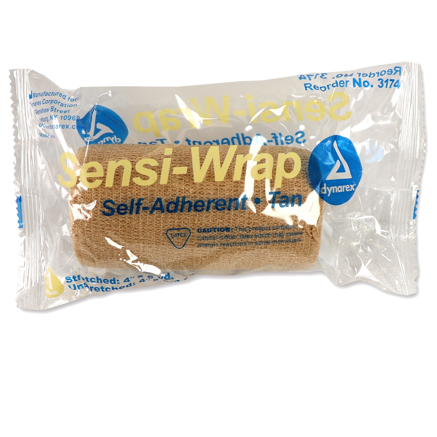 Sensi Wrap, Self-Adherent - 4" x 5 yds, Tan, 1 each - OVERLANDERS Outfitter