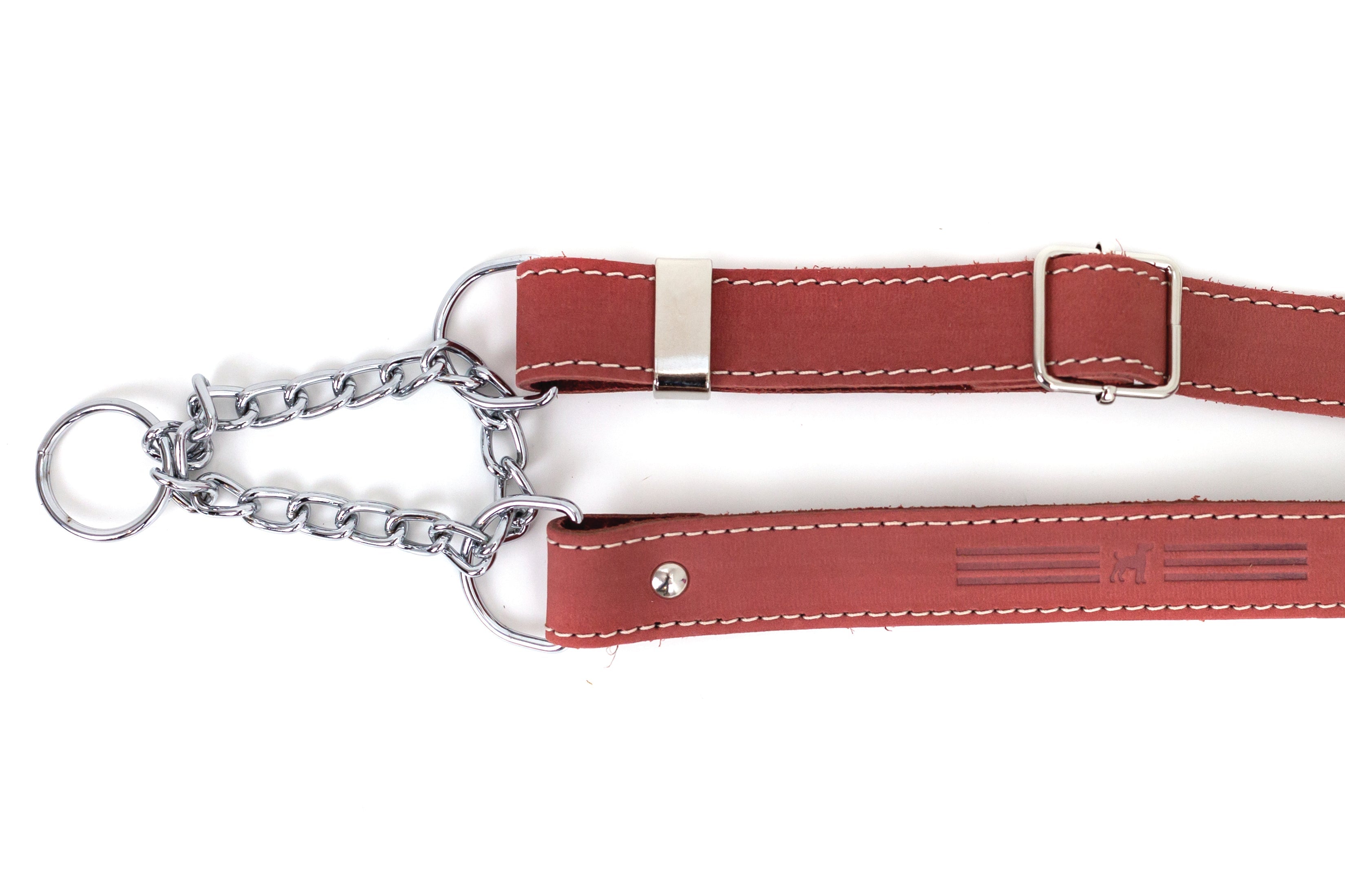Martingale Coral Reef Leather Dog Collar - OVERLANDERS Outfitter