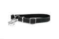 Martingale Midnight Black Leather Dog Collar - We The Collective