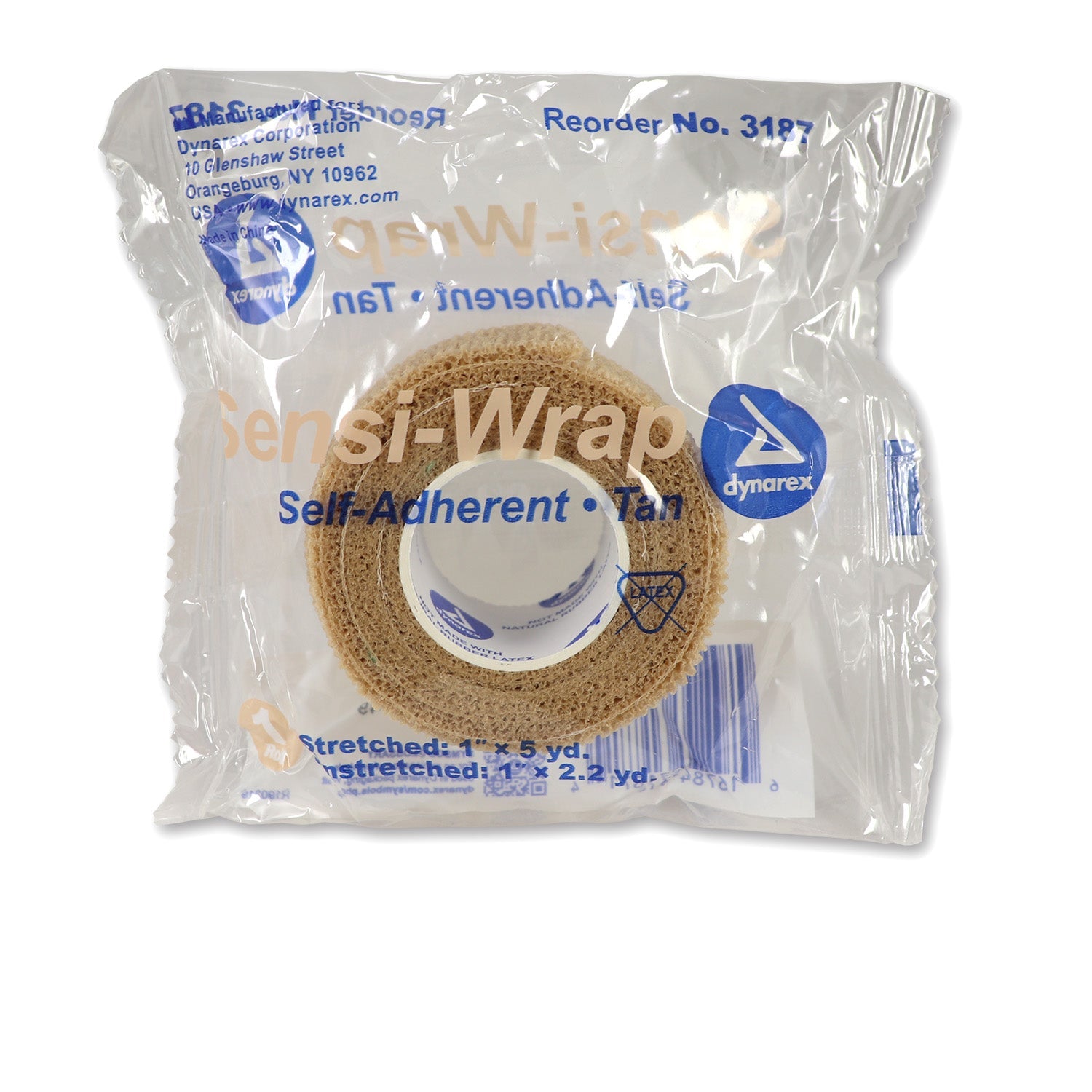 Sensi Wrap, Self-Adherent - Latex Free, 1" x 5 yds Tan, 1 each - OVERLANDERS Outfitter