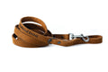 Sport Style Earth Brown Leather Leash - OVERLANDERS Outfitter