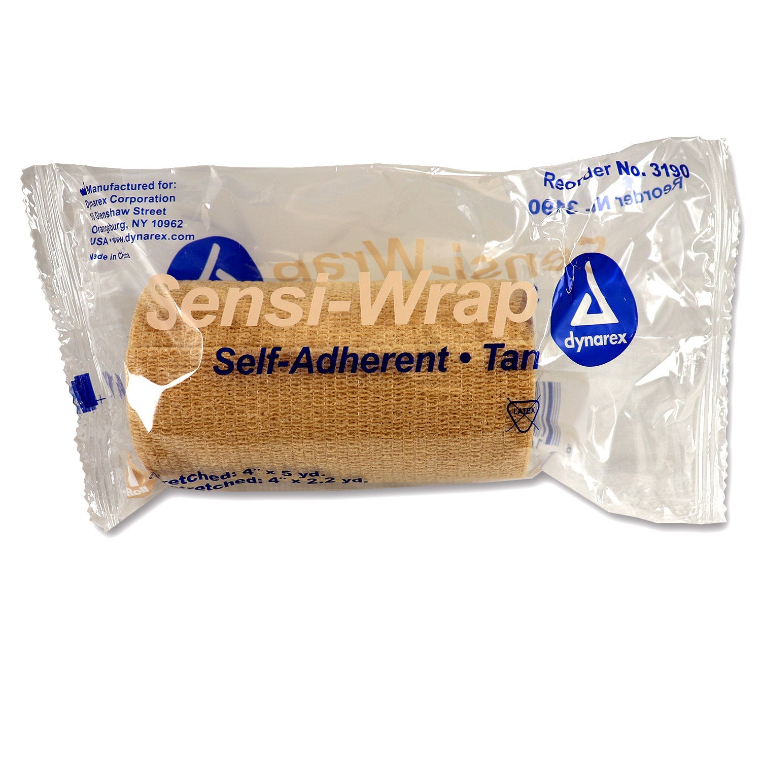Sensi Wrap, Self-Adherent - Latex Free, 4" x 5 yds Tan, 1 each - OVERLANDERS Outfitter