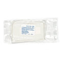 Sterile 4-inch offset compress bandage for bleeding management, featuring an off-center design for effective wound pressure.