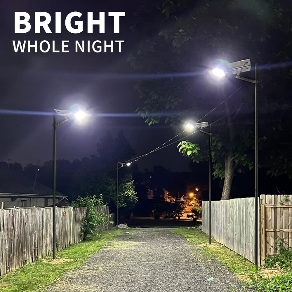 1500W solar street light with 20ft /16ft pole - OVERLANDERS Outfitter