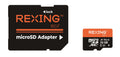 REXING microSDXC UHS-3 4K Full HD Video High Speed Transfer Monitoring SD Card with Adapter for Dash Cams, Surveillance System, Security Camera, & Body Cam - We The Collective