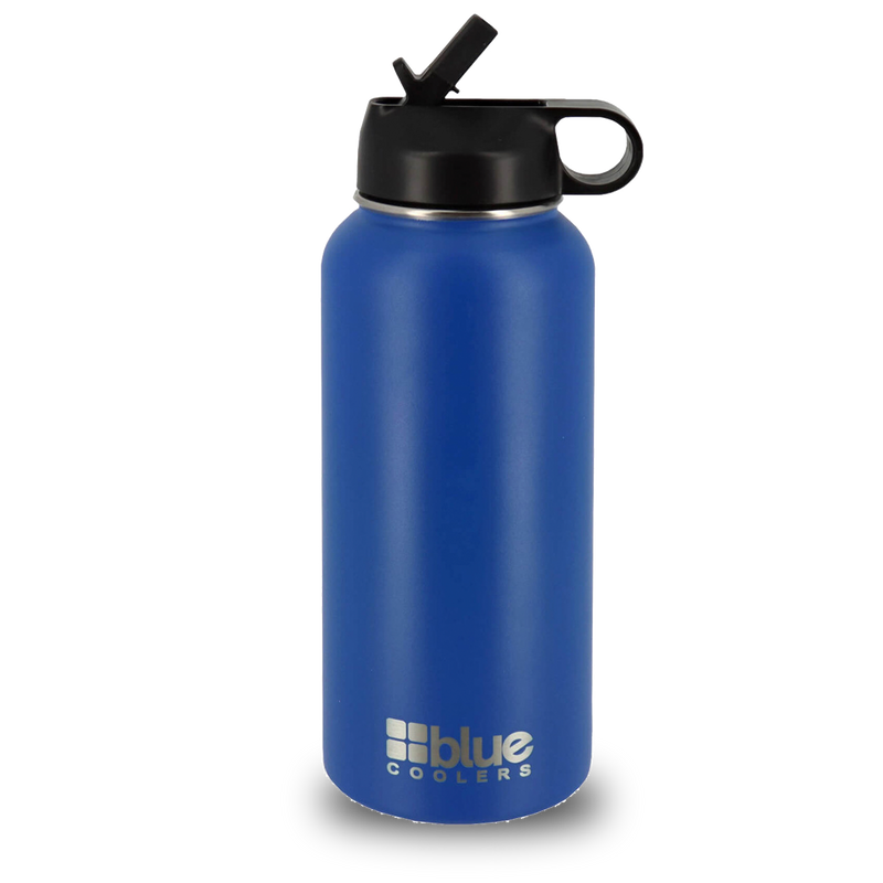 Drinkware - 32 oz. Steel Double-wall Vacuum Insulated Flask (Flip Top Lid) - OVERLANDERS Outfitter