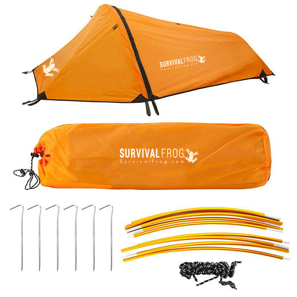 Solo Bivy 1-Person Tent - Orange - OVERLANDERS Outfitter