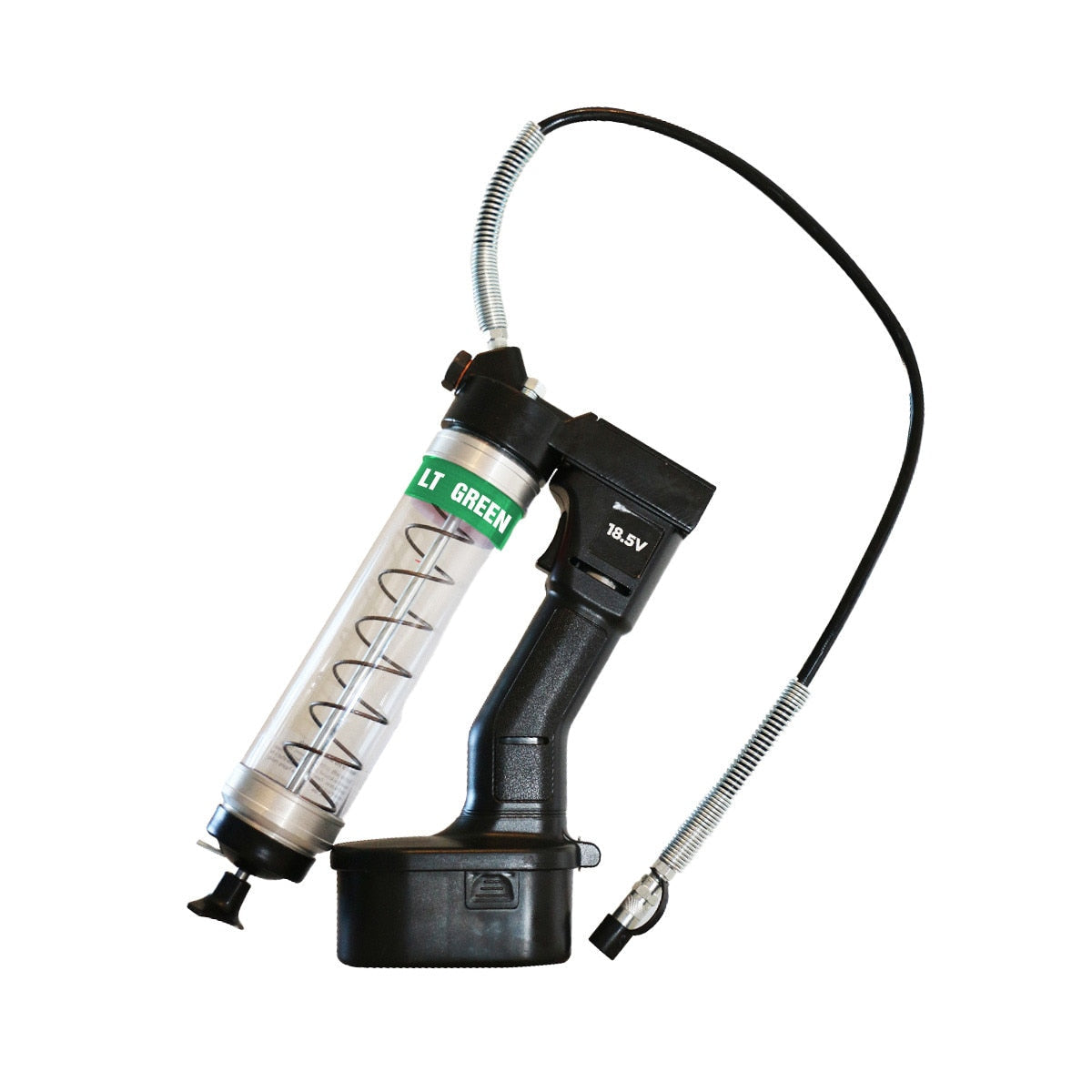 OILSAFE | Battery-Operated Grease Gun | 18V Li-Ion Clear Tube - OVERLANDERS Outfitter