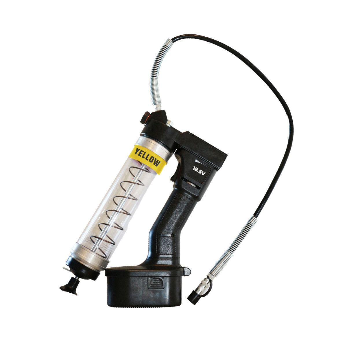OILSAFE | Battery-Operated Grease Gun | 18V Li-Ion Clear Tube - OVERLANDERS Outfitter