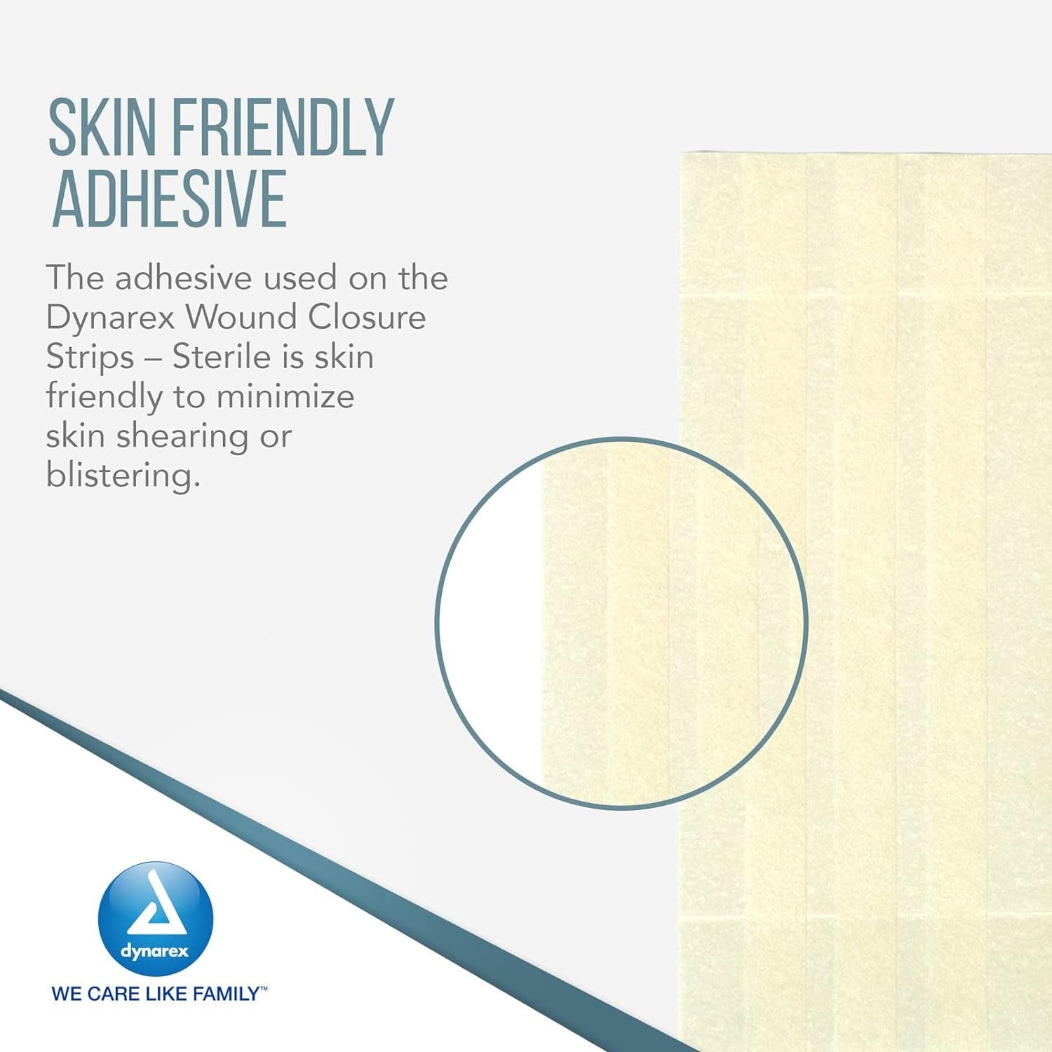 SecureStrip adhesive wound closures, 1/4"x1-1/2", in a pouch, designed for fast, secure first aid bandaging.