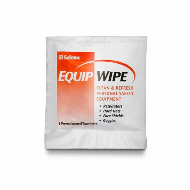 Alpenglow Equip Wipe, a first aid supply featuring a clean, folded wipe for emergency use and hygiene.
