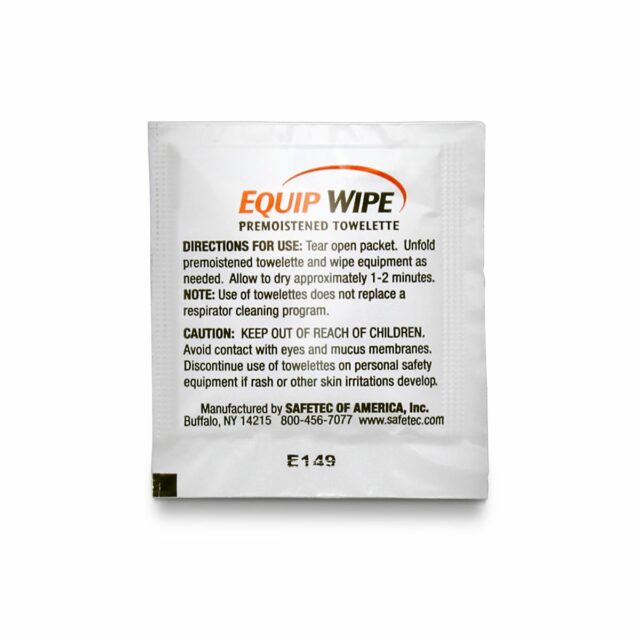 Alpenglow Equip Wipe, a first aid supply, featuring a compact, sterile wipe for cleaning and disinfecting.