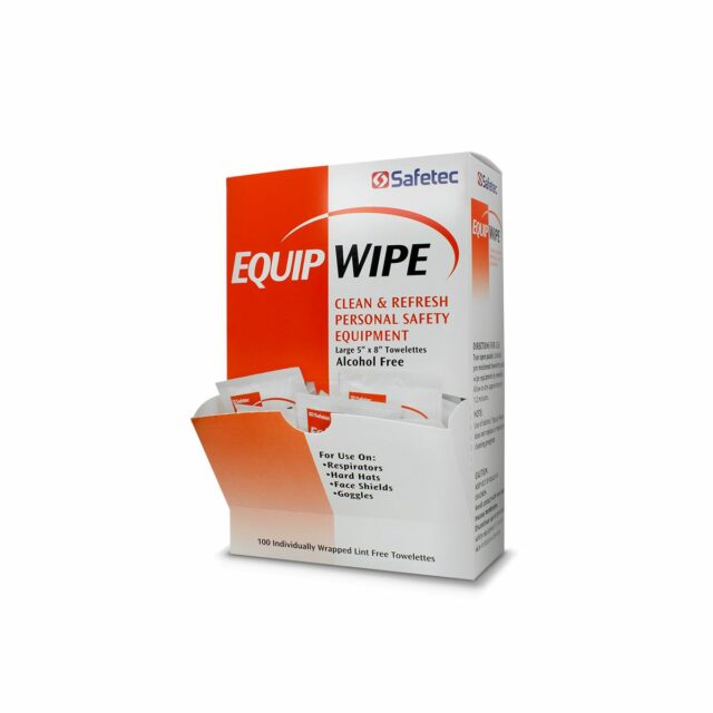 Alpenglow Equip Wipe first aid supply in a pack, featuring a clean design and compact size for easy storage.