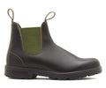 Runnwalk Blundstone 519 men's original Chelsea boots in brown leather, showcasing their sleek design and sturdy elastic sides.
