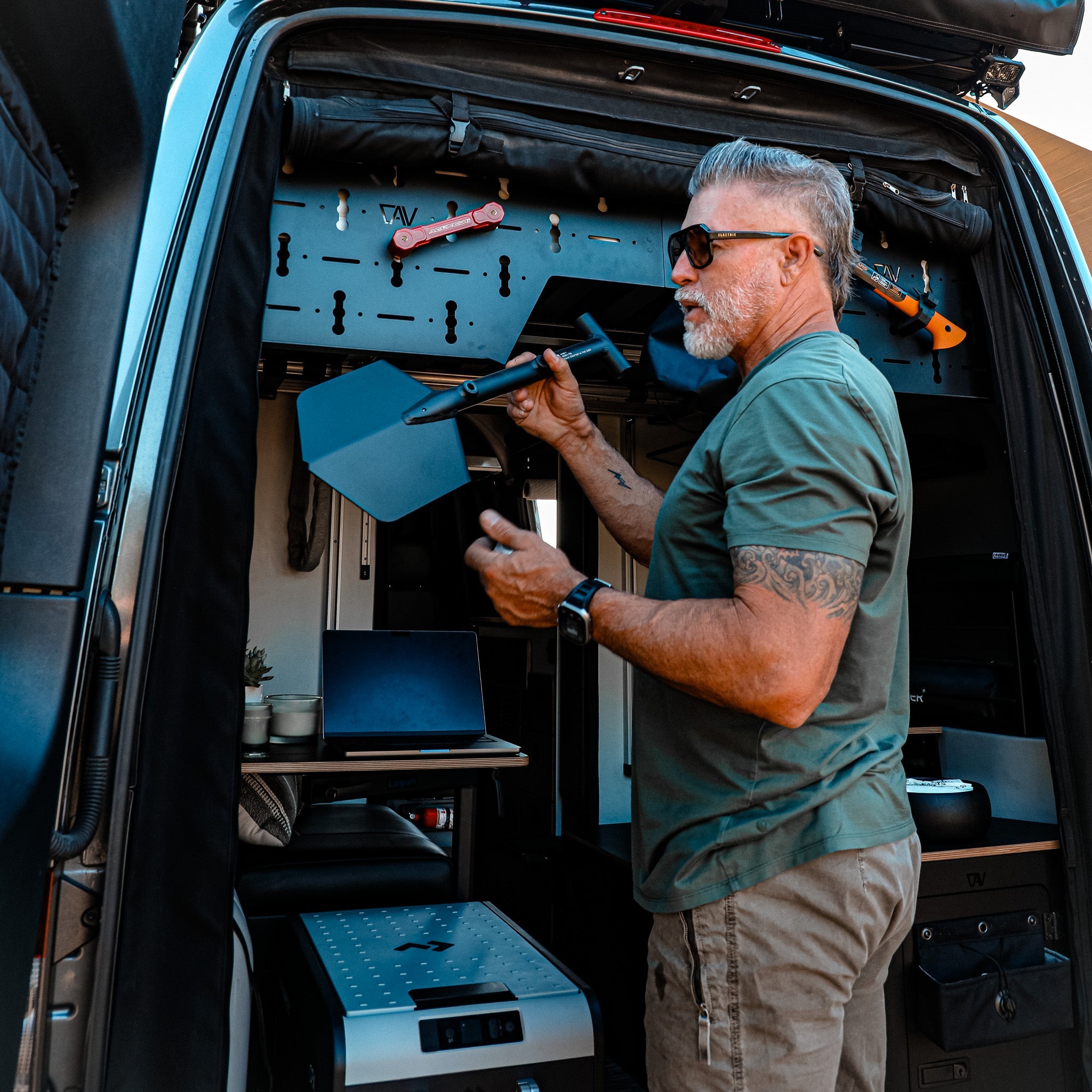 Upper Gear Panel for '21 - '24 Revel - OVERLANDERS Outfitter