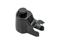 GoWesty rear wiper arm cover for 1993-2003 Eurovan, plastic part with black finish, shown on a vehicle.