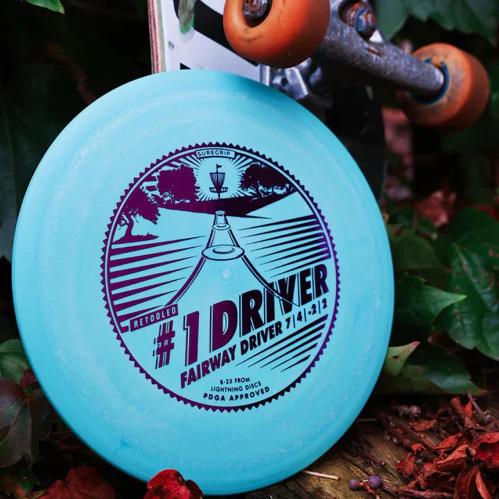 Lightning Sure Grip #1 Driver [Retool] Fairway Driver Golf Disc - OVERLANDERS Outfitter