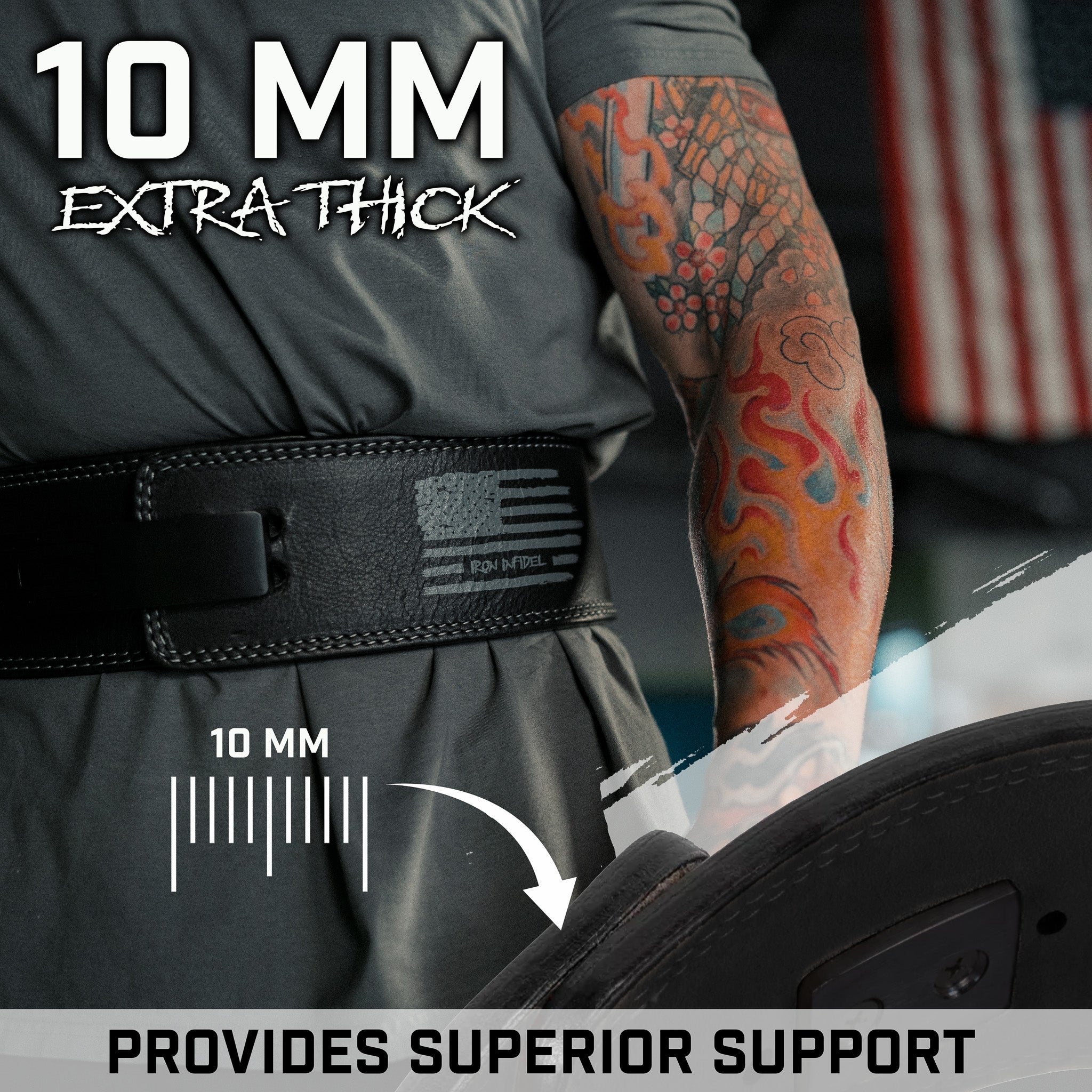 Assault Belt: 10mm Lever Weightlifting Belt - We The Collective