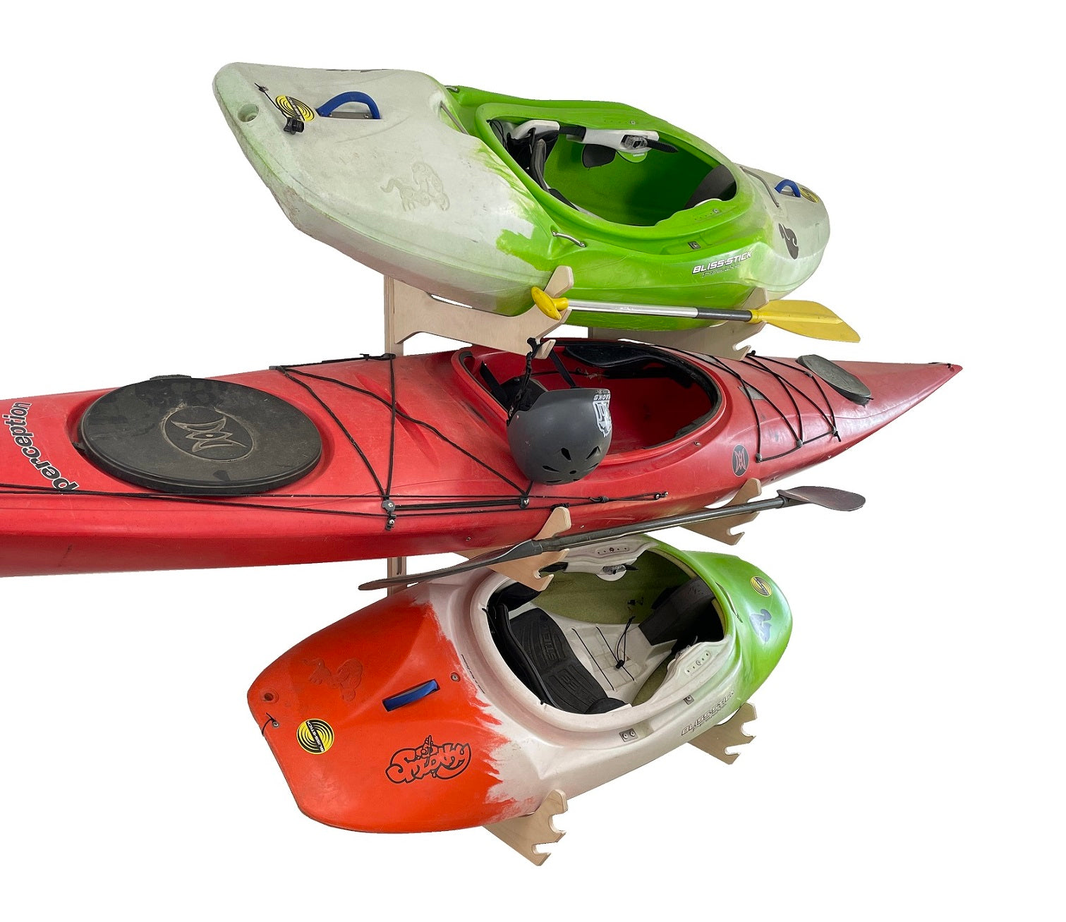 THE DRY STACK Kayak Rack - OVERLANDERS Outfitter